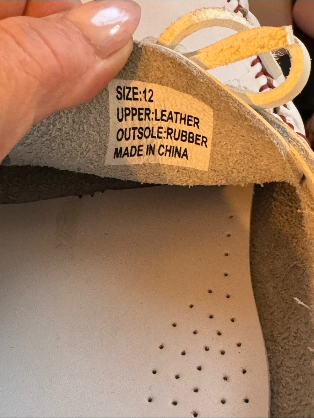 Baseball Limitee Edition moccasin boat shoe
